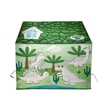 Παιδική Σκηνή Σπιτάκι Ζωγραφικής Δεινόσαυρος 70 x 95 x 104 cm Hoppline HOP1001412-2