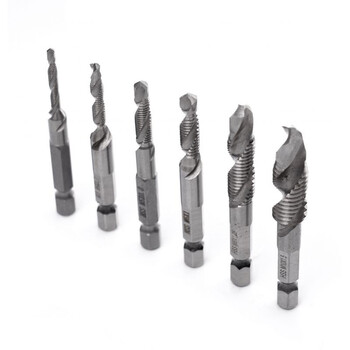 Σετ Τρυπάνια HSS 6 τμχ Kraft&Dele KD-980