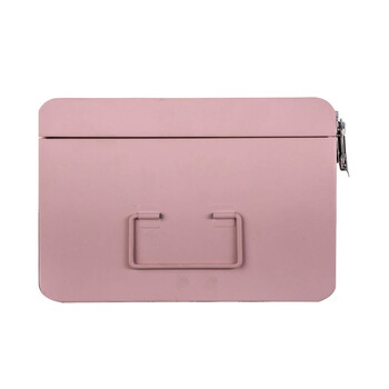 Σετ Μεταλλικές Βαλίτσες Αποθήκευσης Χρώματος Ροζ 2 τμχ Atmosphera 127144A