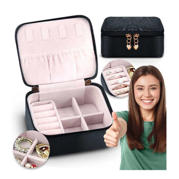 Κοσμηματοθήκη - Μπιζουτιέρα 11 x 9 x 5 cm Massido MS-701-Black