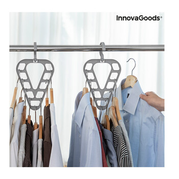 Σετ Διοργανωτών για 18 Κρεμάστρες 2 τμχ Orzer InnovaGoods V0103535