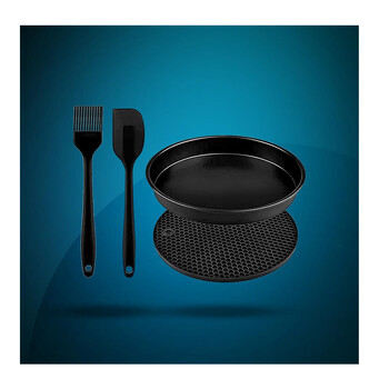 Ψηφιακή Φριτέζα Αέρος 5.5 Lt 1700 W Cecofry Full InoxBlack 5500 Connected Pack Cecotec CEC-03319