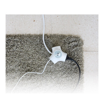 Πολύπριζο 3 Θέσεων με 2 Θύρες USB και Καλώδιο 1.4 m GSC 103000014