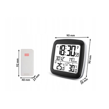 Ασύρματος Μετεωρολογικός Σταθμός με Οθόνη Berdsen BD-903