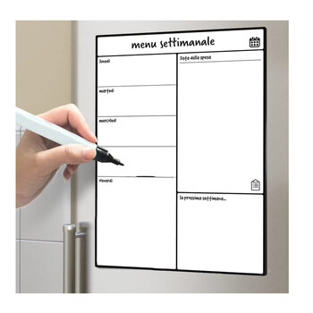 Μαγνητικός Πίνακας Μαρκαδόρου 43 x 30 x 0.07 cm Bakaji 02814544