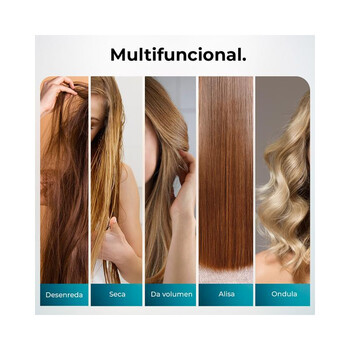 Ηλεκτρική Βούρτσα Μαλλιών για Ίσιωμα και Μπούκλες με 10 Εναλλάξιμες Κεφαλές Cecotec Bamba CeramicCare 10in1 Styler CEC-04439