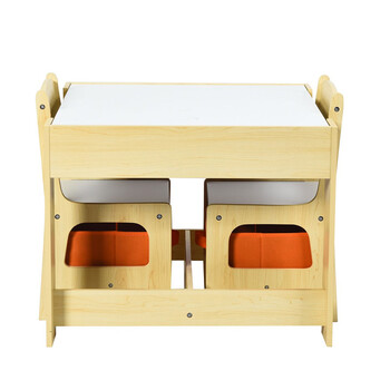 Παιδικό Σετ με Τραπέζι και 2 Καρέκλες Costway BB5584NA