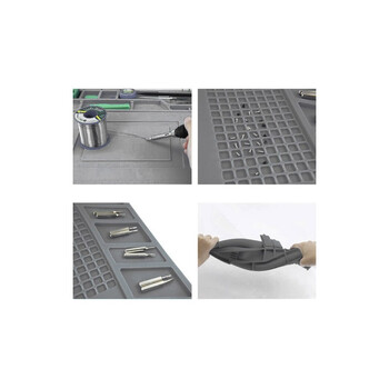 Χαλάκι Σέρβις Σιλικόνης με 4 Μαγνητικές Τσέπες 30 x 45 cm Bigstren 22727