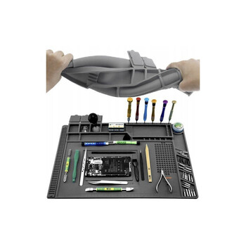 Χαλάκι Σέρβις Σιλικόνης με 4 Μαγνητικές Τσέπες 30 x 45 cm Bigstren 22727