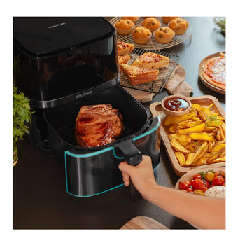 Ψηφιακή Φριτέζα Αέρος 5.5 Lt 1700 W Cecofry Full InoxBlack 5500 Pro Cecotec CEC-03318