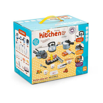 Mini Παιδικό Σετ Κουζίνας 36 τμχ Multistore HC487924