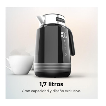 Ηλεκτρικός Βραστήρας 1.7 Lt Cecotec Thermosense 600 Touch Black CEC-01748