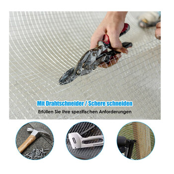 Συρματόπλεγμα Γαλβανιζέ 15 x 1 m Costway GT3670