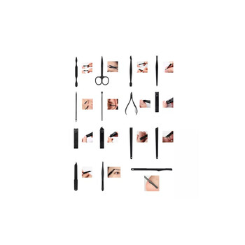 Σετ Εργαλεία Περιποίησης Νυχιών 15 τμχ Soulima 23232