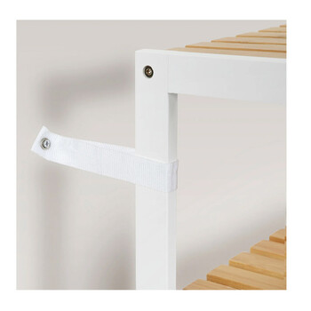 Ξύλινη Ραφιέρα Μπάνιου από Μπαμπού με 3 Ράφια 60 x 26 x 66 cm Songmics BCB33WN