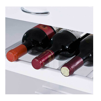 Ξύλινο Τρόλεϊ Κουζίνας με 2 Συρτάρια 3 Ράφια και 3 Καλάθια 67 x 37 x 75 cm Bakaji 02839512