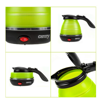 Αναδιπλούμενος Βραστήρας Σιλικόνης 0.5 Lt Camry CR-1265