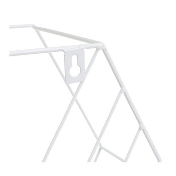 Σετ Επιτοίχια Μεταλλικά/Ξύλινα Εξαγωνικά Ράφια 31 x 13 x 28 cm Χρώματος Λευκό 3 τμχ Shally Dogan 02839908