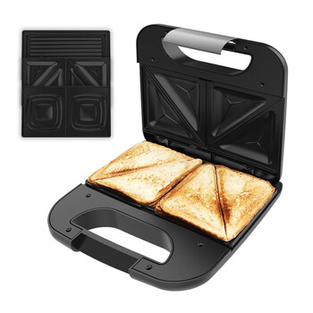 Τοστιέρα - Σαντουιτσιέρα 800 W RocknToast Combo Cecotec CEC-02932