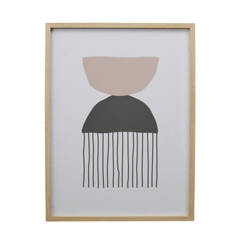 Σετ Ξύλινες Κορνίζες Τοίχου 45 x 2 x 60 cm 3 τμχ Home Deco Factory HD1977-SET