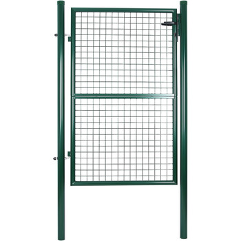 Πόρτα Περίφραξης Κήπου από Γαλβανισμένο Χάλυβα 87x150cm SONGMICS GGD200G