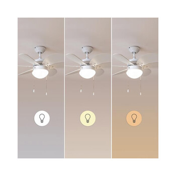 Ανεμιστήρας Οροφής με Φως 50 W EnergySilence Aero 3600 Vision Full White Cecotec CEC-08454