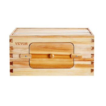 Ξύλινος Όροφος Κυψέλης με 10 Πλαίσια 503 x 414 x 245 mm VEVOR CTFXSMSHX1109SC61V0