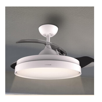 Ανεμιστήρας Οροφής με Φως 40 W EnergySilence Aero 4280 Invisible White Cecotec CEC-05992