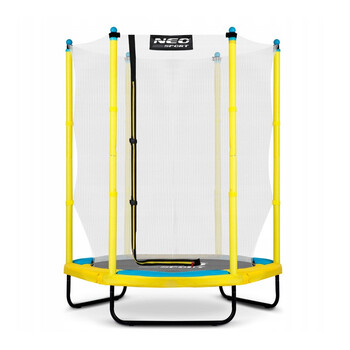 Τραμπολίνο με Εσωτερικό Προστατευτικό Δίχτυ 140 cm Neo-Sport NS-04W240F