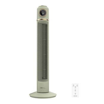 Ανεμιστήρας Δαπέδου Πύργος με Τηλεχειριστήριο 40 W EnergySilence 1090 Skyline Retro Smart Green Cecotec CEC-08226