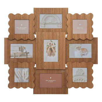 Atmosphera  Πολυκορνίζα 9 θέσεων "Briana"
Εφέ ξύλου, 9 φωτογραφίες  200253