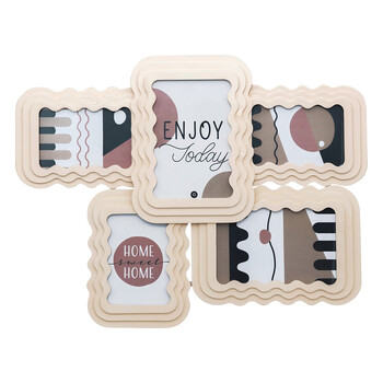 Atmosphera  Πολυκορνίζα 5 θέσεων "Kelly", για Μέγεθος Φωτογραφιών: 13 x 18 εκ.
Λευκή  203546