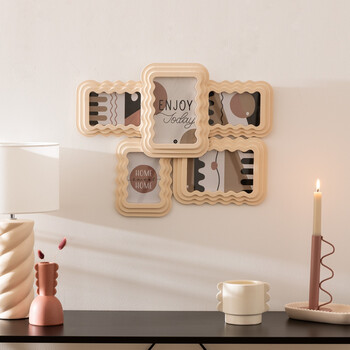 Atmosphera  Πολυκορνίζα 5 θέσεων "Kelly", για Μέγεθος Φωτογραφιών: 13 x 18 εκ.
Λευκή  203546