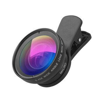 Φακός για Smartphone 2 σε 1 0.45x 12.5x Macro με Κλιπ για την Κάμερα 5907451352137 VERK GROUP