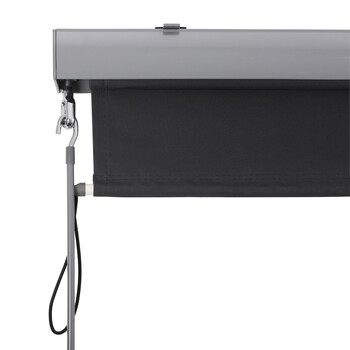 SONGMICS Κάθετο Ρολό Σκίασης-Τέντα 2.5 x 1.6 m. με αναδιπλούμενη κασέτα Γκρι, ,GSA165GY 