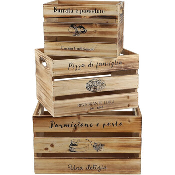 Σετ Ξύλινα Διακοσμητικά Τελάρα 3 τμχ. 18 cm / 20 cm / 22 cm Urban Living 53400