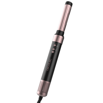 Airwrap Ψαλίδι Μαλλιών με Τεχνολογία Coanda Bamba CeramicCare 2in1 AirGlam - Μαύρο  CEC-00244 Cecotec