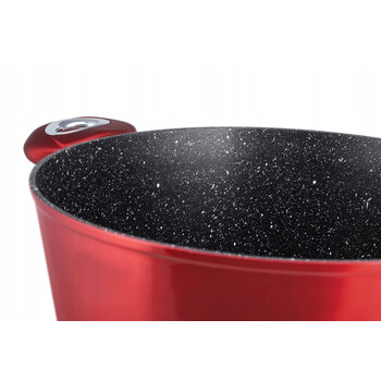 Σετ Κατσαρόλες 3 τμχ Κόκκινο ZILNER ZL-8561