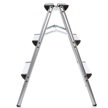 Αλουμινένια σκάλα 3 Σκαλοπατιών Διπλής Όψης 150kg M85591 MAR-POL