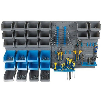 KINZO  Επιτοίχιο Σύστημα Αποθήκευσης Εργαλείων 43 τμχ  02661924