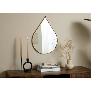 Καθρέφτες "Drop Anna"  - Σετ 2 τεμαχίων Χρυσό 8719743326514 Lifa-Living