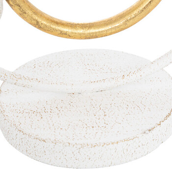 Διακοσμητικό Μεταλλικό ROB 30 cm - Λευκό 206225 Atmosphera