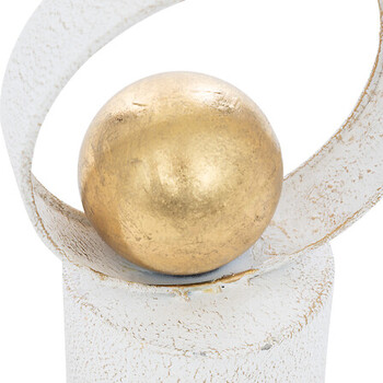 Διακοσμητικό Μεταλλικό ROB 65 cm - Λευκό 206224 Atmosphera