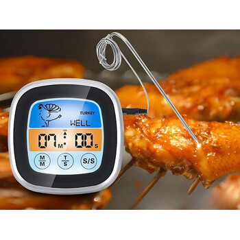 Ψηφιακό Θερμόμετρο Κουζίνας για Κρέας & Μαγειρική (-50°C έως 300°C) 5907451370728 Verk Group