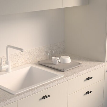 Δίσκος Κουζίνας από Διατομίτη  40 x 30 cm Γκρι 190107 5Five Simply Smart