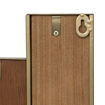 Διακοσμητικό Τοίχου 96 x 1,5 x 74,5 cm με Εφέ Μαρμάρου & Ξύλου 205701 Atmosphera