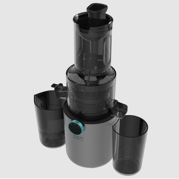 Αποχυμωτής Αργής Συμπίεσης Juice&Live 1500 Slim 200W με Στόμιο 82mm & Αντίστροφη Λειτουργία Ασημί CEC-101572 Cecotec