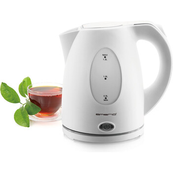 Βραστήρας 1.3lt 2200W Λευκό WK-106468.13 Emerio