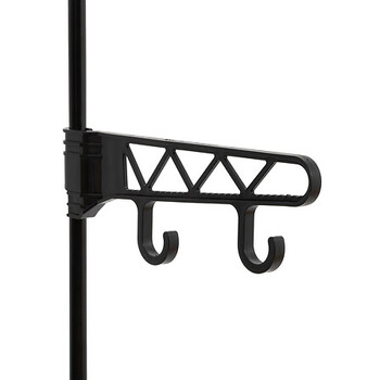 Κρεμάστρα Ρούχων με Ράφια 86 x 44 x 160 cm Μαύρο 205587 5Five Simply Smart