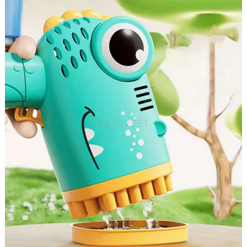 Αυτόματο Πιστόλι Σαπουνόφουσκες Δεινόσαυρος – 40 Θέσεων 16,7 x 15,5 cm Ροζ 5908222241445 SPM